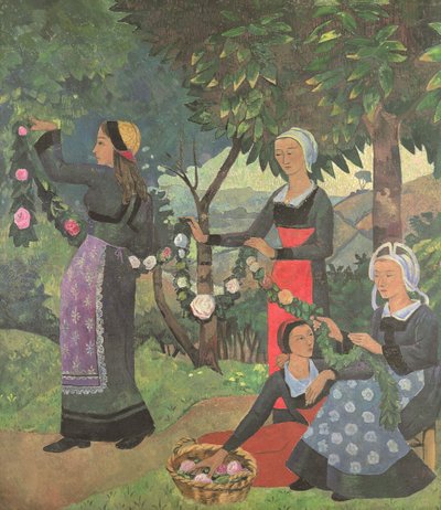 The Garland of Roses, c.1898 by Paul Sérusier